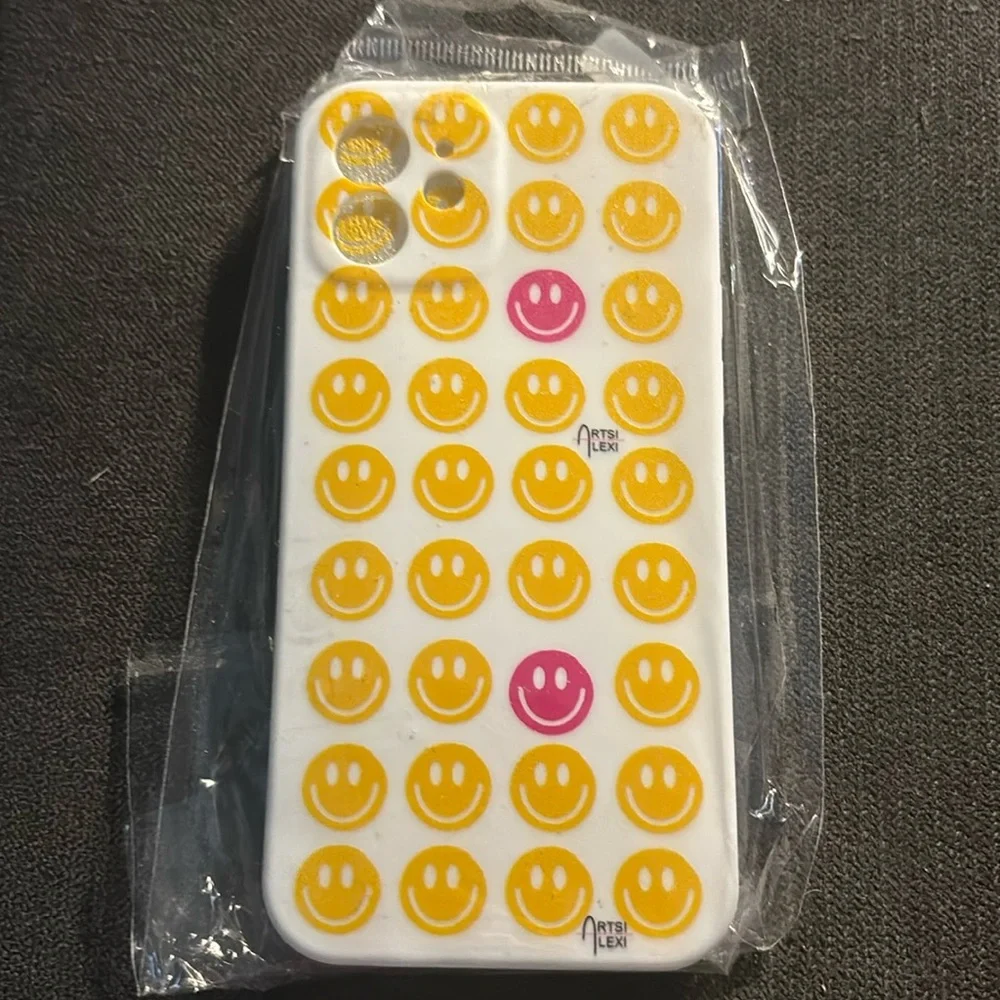 NWT IPhone 12 phone case Smiley Faces Bundle item only